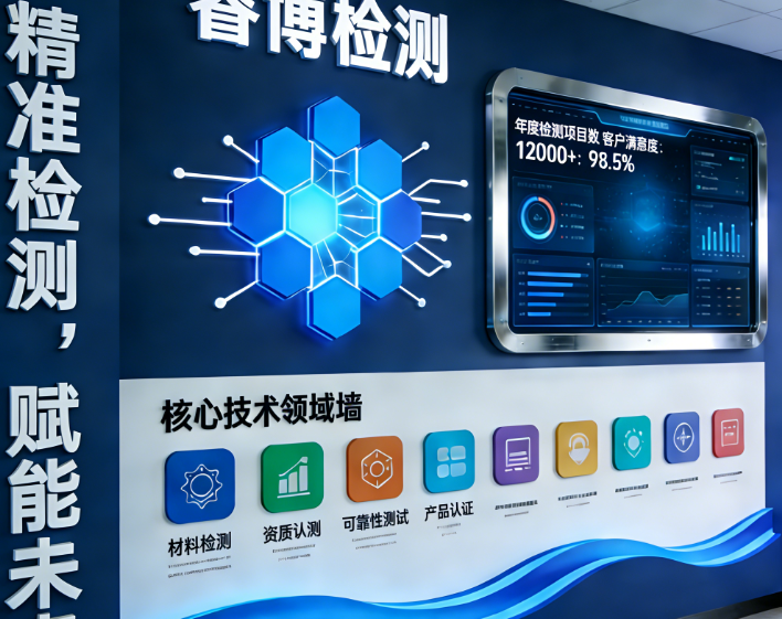 睿博检测企业文化墙